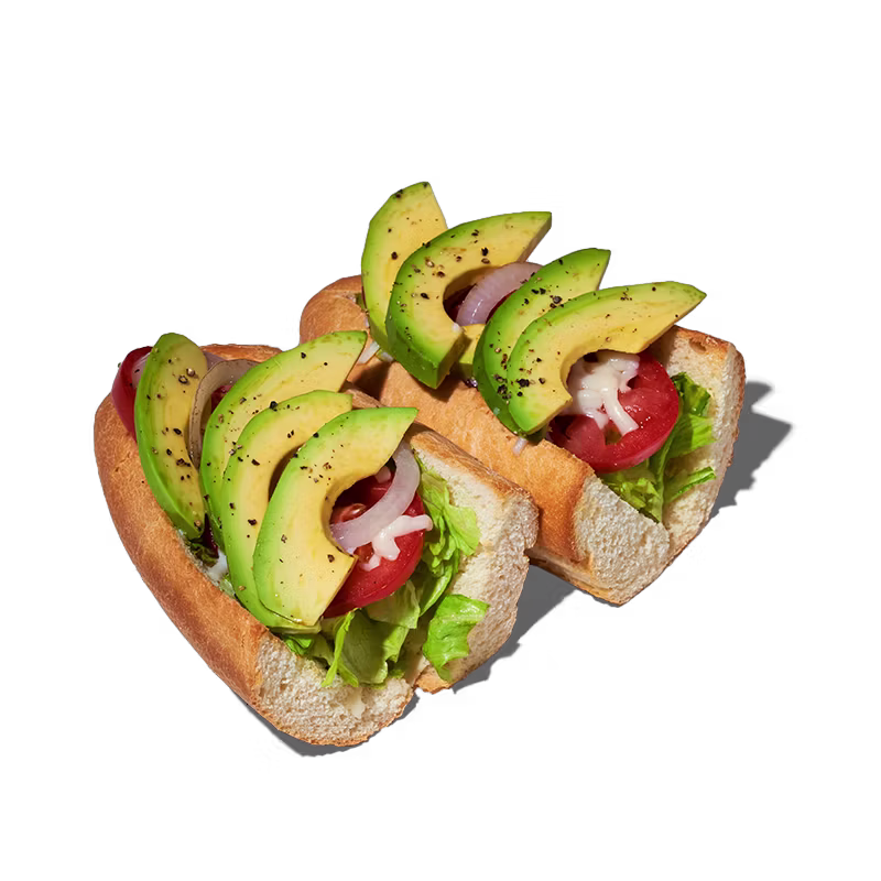 Vegan Avocado Hoagie